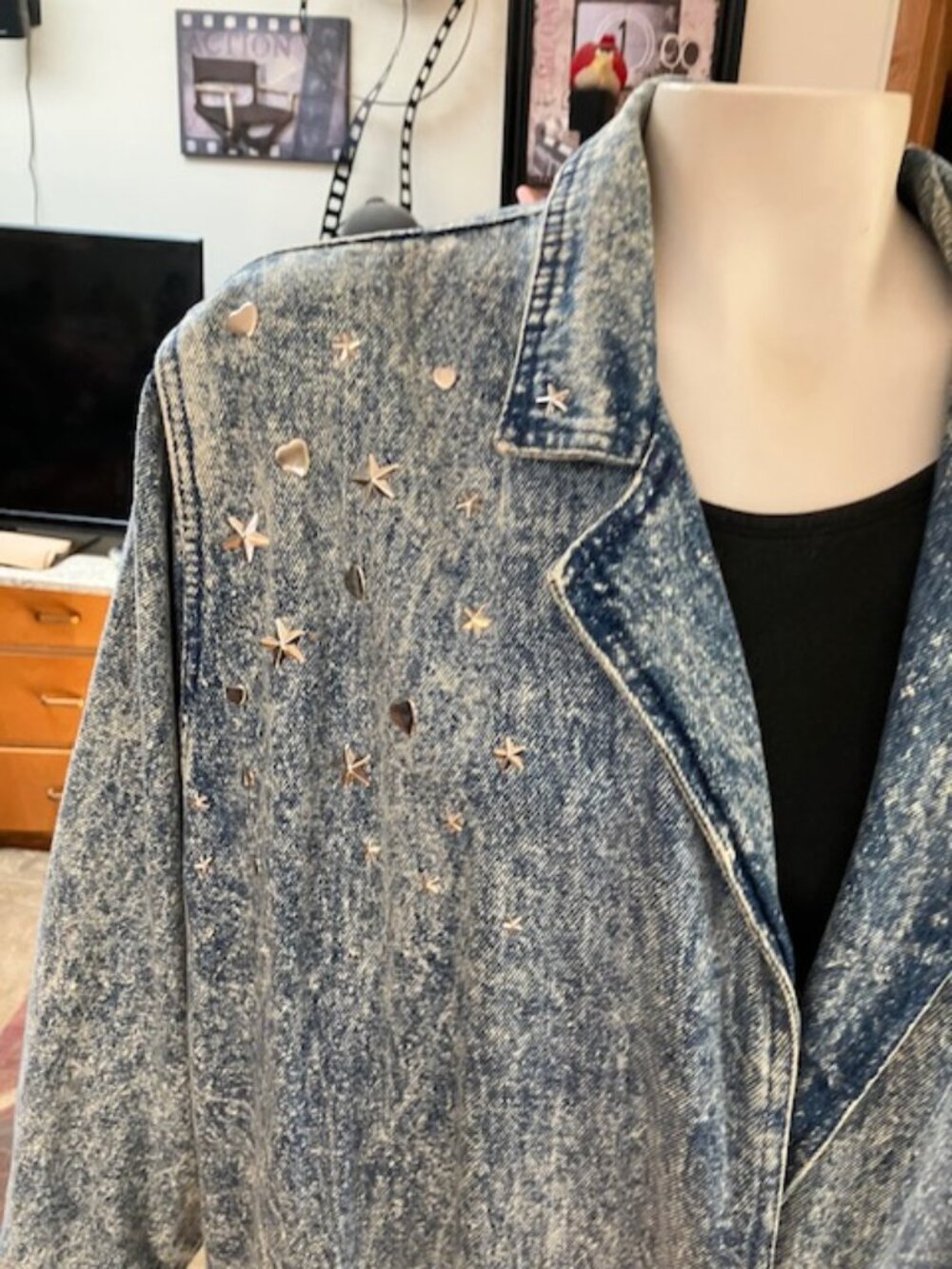 vintage jean coat